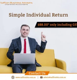 Simple Individual Return for $88.00* only Wembley Accounting